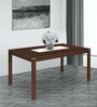 Zabel 6 Seater Dining Table in Beech Finish