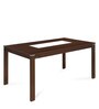 Zabel 6 Seater Dining Table in Beech Finish