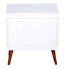 Zabel End Table in White Colour