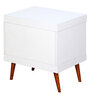 Zabel End Table in White Colour
