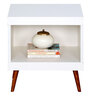 Zabel End Table in White Colour