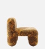 Zaefrique Pattern Lounge Chair In Ochre Print Colour