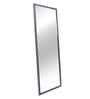 Solid Wood Full Length Mirror in Black colour