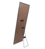 Solid Wood Full Length Mirror in Black colour