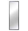 Solid Wood Full Length Mirror in Black colour
