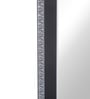 Solid Wood Full Length Mirror in Black colour