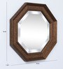 Zahab Copper Fibre Frame Wall Mirror