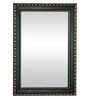 Glass Bathroom Mirror In Black (L: 15, W: 1, H: 21 Inches)