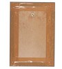 Glass Bathroom Mirror In Black (L: 15, W: 1, H: 21 Inches)