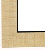 Fibre Bathroom Mirror In Cream (L: 14.5, W: 5, H: 20.5 Inches)