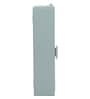Plastic Grey 4 Compartment Bathroom Cabinet With Mirror