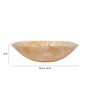 Zahab Square Multicolour Onyx Wash Basin