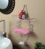 Stainless Steel Shower Caddy In Silver (L: 10, W: 4, H: 20 Inches)