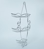 Stainless Steel Shower Caddy In Silver (L: 10, W: 4, H: 20 Inches)