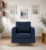 Zara 1 Sofa In Navy Blue Colour