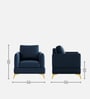 Zara 1 Sofa In Navy Blue Colour