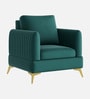 Zara 1 Sofa In Teal Green Colour