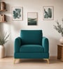 Zara 1 Sofa In Teal Green Colour