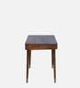 Zaragoza Solid Wood Writing Table In Rustic Teak Finish