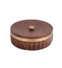 Zari Masala Box | Wooden Spice Box Masala Dani