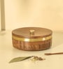 Zari Masala Box | Wooden Spice Box Masala Dani