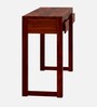 Zaria Writing Table In Honey Finish