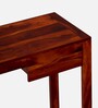 Zaria Writing Table In Honey Finish