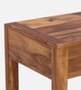 Zaria Writing Table In Natural Teak Finish