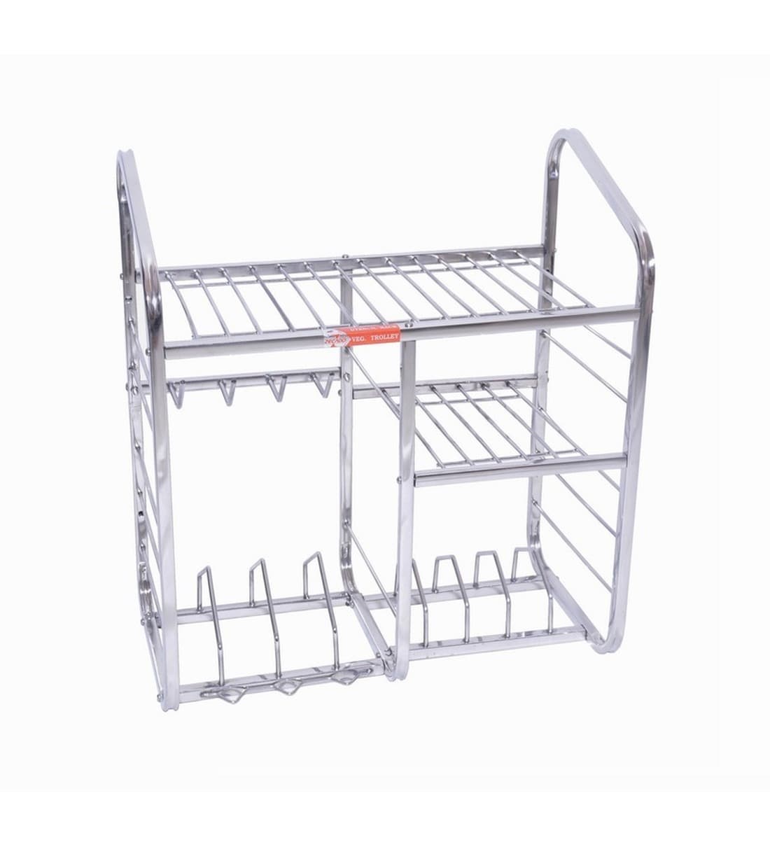 Buy Stainless Steel 18 x 10 Inch Kitchen Rack at 21% OFF by Zecado
