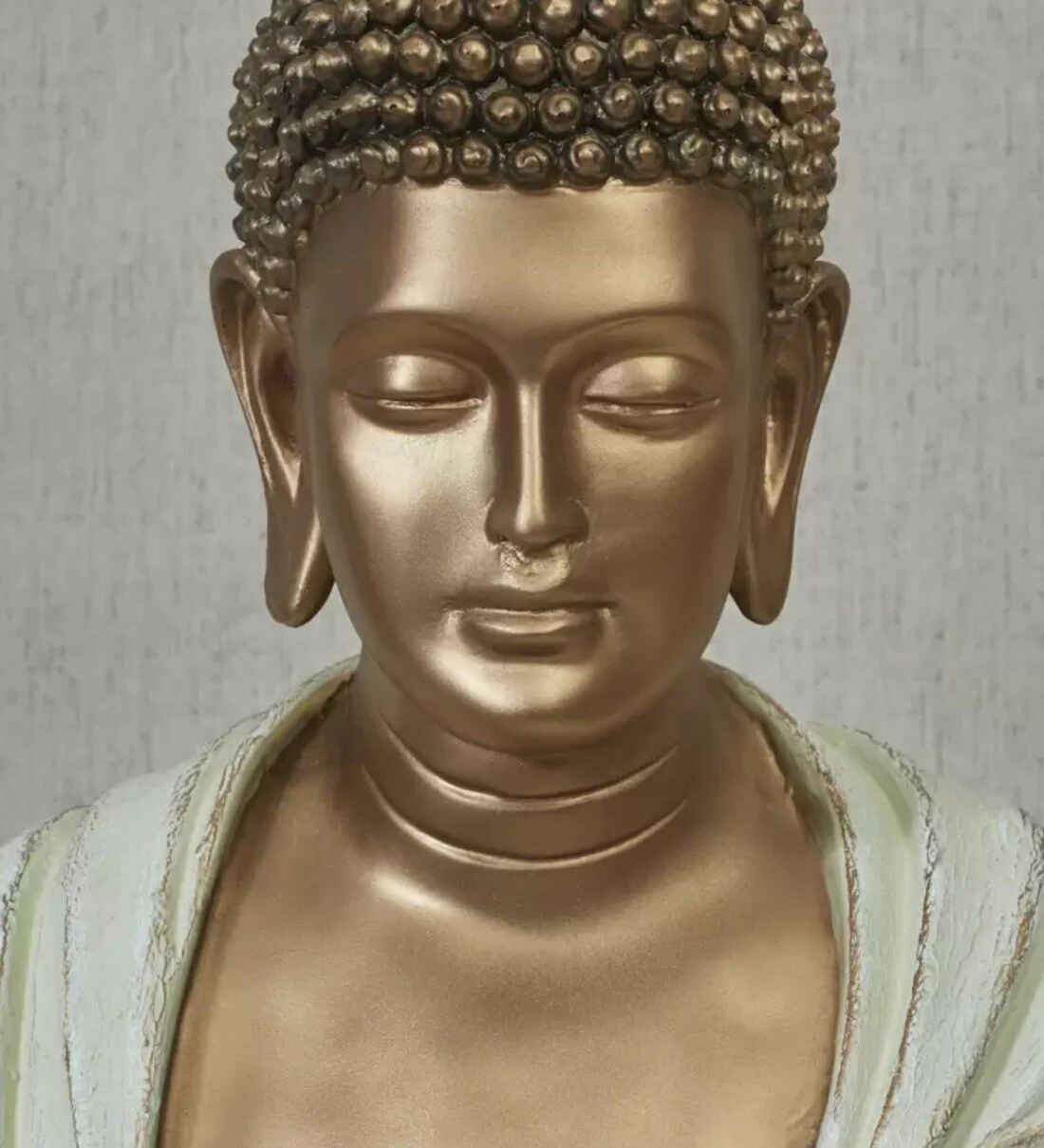 Buy Zen Embellished Ganesha Ivory Polyresin Religious Idol by HomeTown Online Buddha