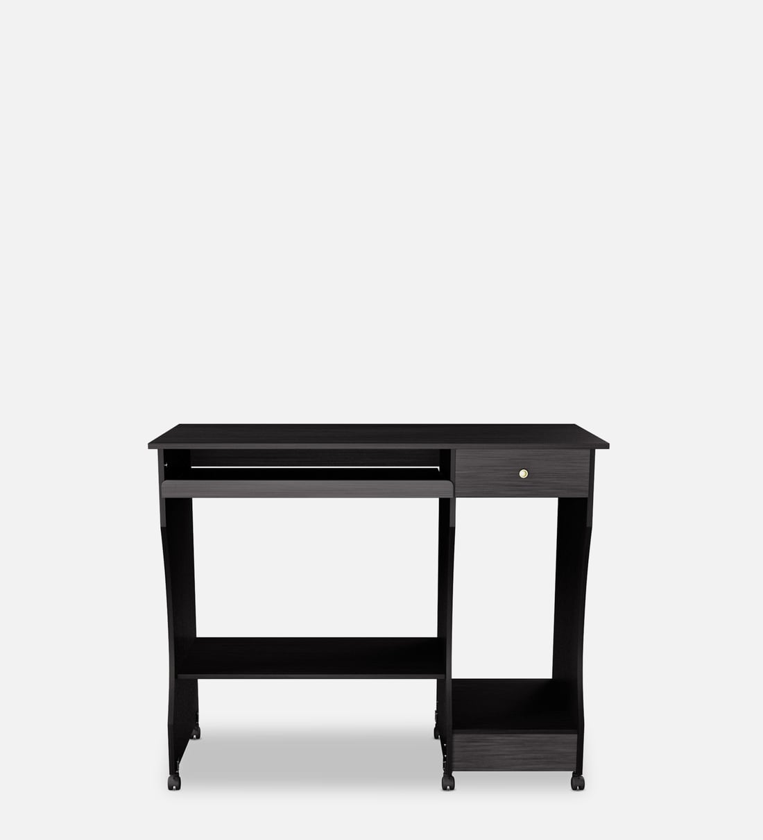 Buy Zenith Computer Table in Wenge Finish by Nilkamal Online Computer