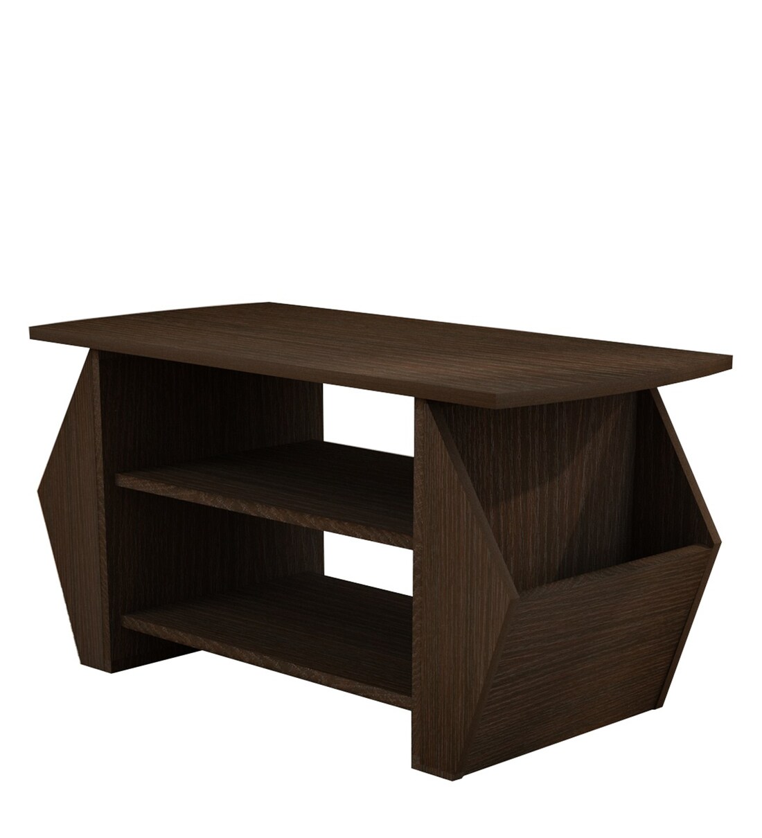 Buy Zeno Coffee Table in African oak Finish by Wood You Online Modern Rectangular Coffee