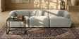 Zen Boucle 3 Seater Sofa In Chic Grey Colour