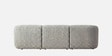 Zen Boucle 3 Seater Sofa In Grey Colour