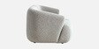 Zen Boucle 3 Seater Sofa In Grey Colour