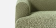 Zen Boucle 3 Seater Sofa In Olive Green Colour Zen Boucle 3 Seater Sofa In Olive Green Colour