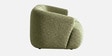 Zen Boucle 3 Seater Sofa In Olive Green Colour Zen Boucle 3 Seater Sofa In Olive Green Colour