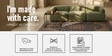 Zen Boucle 3 Seater Sofa In Olive Green Colour Zen Boucle 3 Seater Sofa In Olive Green Colour