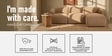 Zen Living 3 Seater Boucle LHS L Shaped Sofa In Beige Color