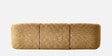 Zen Living 3 Seater Boucle LHS L Shaped Sofa In Tan Color