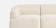 Zen Living 3 Seater Boucle RHS L Shaped Sofa In  Cr me Color