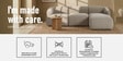 Zen Living 3 Seater Boucle RHS L Shaped Sofa In  Cr me Color