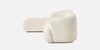 Zen Living 3 Seater Boucle RHS L Shaped Sofa In  Cr me Color
