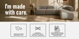 Zen Living LHS Sectional Sofa (3 + Lounger) In Chic Grey Color