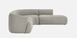 Zen Living LHS Sectional Sofa (3 + Lounger) In Grey Color
