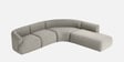 Zen Living LHS Sectional Sofa (3 + Lounger) In Grey Color