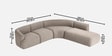 Zen Living LHS Sectional Sofa In Beige Color