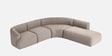 Zen Living LHS Sectional Sofa In Beige Color