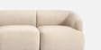 Zen Living Rhs Sectional Sofa (3 + Lounger) In Beige Color