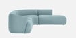 Zen Living LHS Sectional Sofa In Blue Color